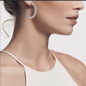 DAVID YURMAN Cable Classics Hoop Earrings